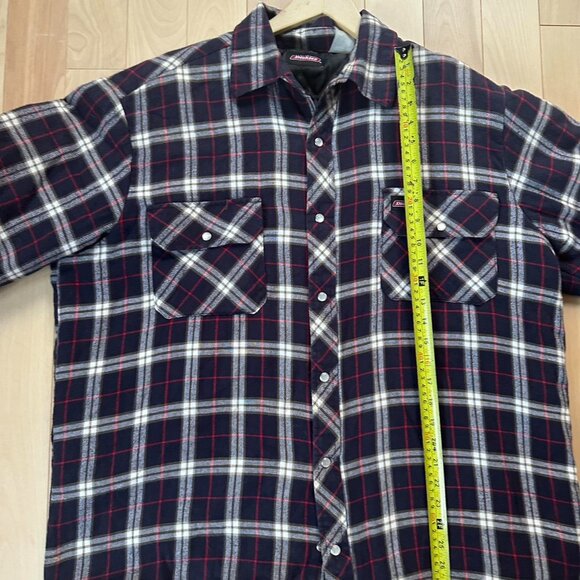 Vintage Dickies Flannel Shirt Winter Jacket - Picture 7 of 8